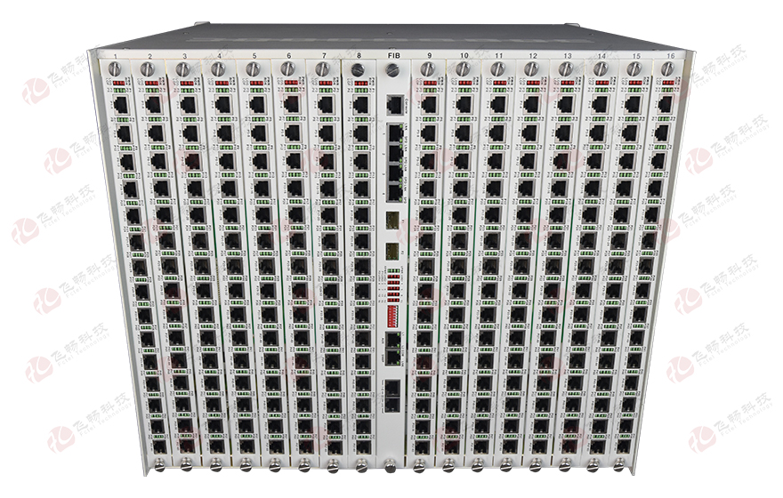 飛暢科技-960路電話光端機(jī)（8U 19英寸，SFP 1+1光備份）