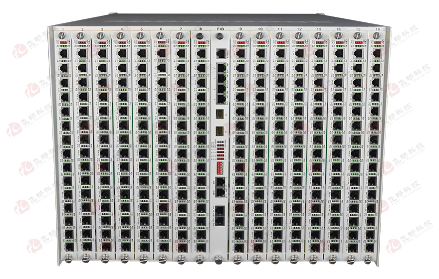 飛暢科技-960路電話光端機(jī)（8U 19英寸，SFP 1+1光備份）